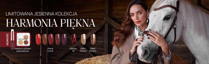 NEONAIL Harmonia Piękna. Jesienna kolekcja lakierów hybrydowych w kolorach wina, kawy i czekolady